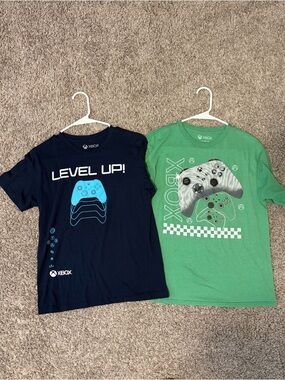 2 Boys XL Xbox shirts